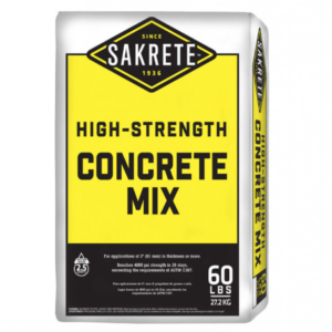 High Strength Concrete Sakrete (60LB)