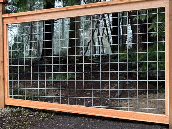 Black Hog Wire Panel 5ft x 6ft - Everguard Materials - Seattle