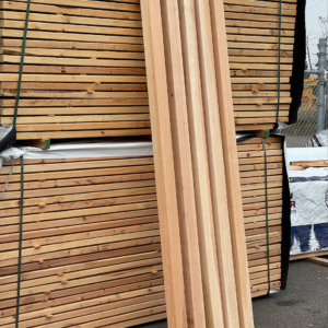 Shop our Fence Material - 4x4x8 Clear Cedar Post Front